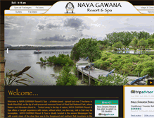 Tablet Screenshot of nayaresorts.com